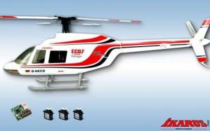 Ikarus ECO 7 Ranger Set mit Single Line Converter für den Betrieb des eigenen Senders und Empfängers Abb. 1