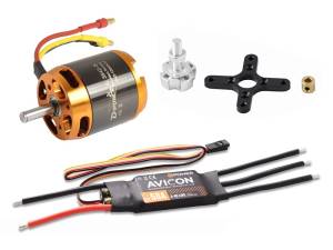 D-Power Brushless Set AL3542-5 & AVICON 50A Regler