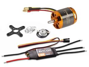 D-Power Brushless Set AL2835-6 & AVICON 30A Regler