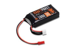 D-Power  KRAFTPAKET 1000 3S LIPO 11,1 V 35/70C  - BEC