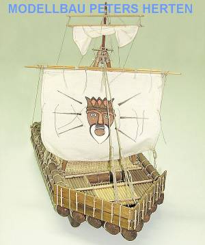 Mantua Model Kontiki 1:18 Baukasten Abb. 1
