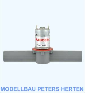 Krick Raboesch Querstrahlruder mit E-Motor 19 x 22 x 154 mm 6 - 7,2 V - rb108-03 Abb. 1