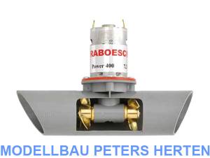 Krick Raboesch Querstrahlruder mit E-Motor 30 x 33 x 148 mm 6 - 7,2 V - rb108-30 Abb. 1