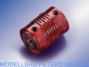 Krick Stegkupplung kpl. 3,17 auf 4mm - 63902 Abb. 1