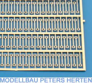 Krick Augbolzen 1,3x7 mm Messing Ätzteil (250Stck.) - 61453 Abb. 1
