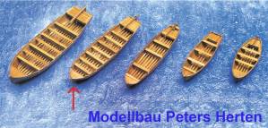 Krick Beiboot Schaluppe 120x31x19mm  - 836463 - 1