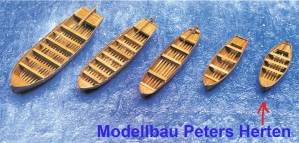 Krick Beiboot Schaluppe 72x26x15mm - 836465 - 1
