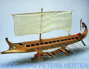 Krick Amati Bireme griech. 1:35 Baukasten - 25004 abb 1