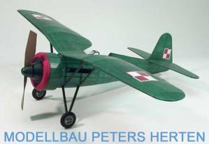 Krick PZL P11C Balsabausatz - ds310 Abb. 1