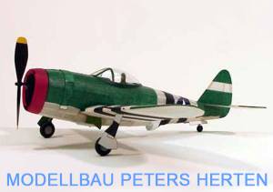 krick P-47 Thunderbolt Balsabausatz