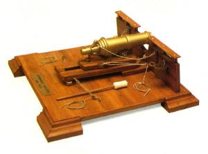 Krick Geschütz-Bausatz Englische Karonade Baukasten M 1:17 - 800801 Abb. 1