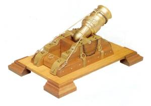 Krick Geschütz-Bausatz Französischer Mörser - 1680 Baukasten  M 1:17 - 800808 Abb. 1