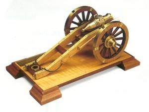 Krick Geschütz-Bausatz Toskanische Kanone Kanone von 1746 Baukasten  M 1:17 - 800805 Abb. 1