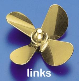 krick Ms-Propeller L 4-Bl. 40mm, M4 - 544040 Abb. 1