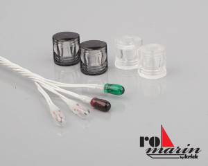 Krick Robbe Romarin Positionslampensatz Yacht - 1592 - ro1592 Abb. 1
