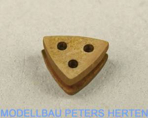 Krick ShipYard Dreieckige Jungfern 3mm (40Stk) - 61361 Abb. 1
