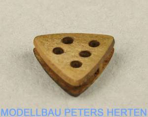 Krick ShipYard Dreieckige Jungfern 5-loch 4mm (10Stk) - 61365 Abb. 1
