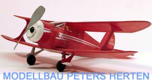 krick Staggerwing Doppeldecker Balsabausatz