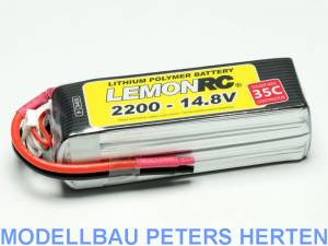 LiPo Akku LEMONRC 2200 - 14.8V (35C)