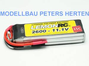 Pichler LiPo Akku LEMONRC 2600 - 11.1V (35C) Abb. 1