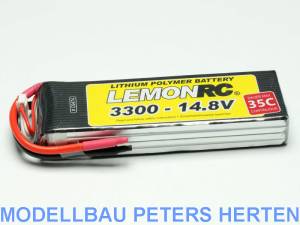 LiPo Akku LEMONRC 3300 - 14.8V (35C)