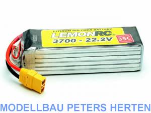LiPo Akku LEMONRC 3700 - 22,2V (35C)