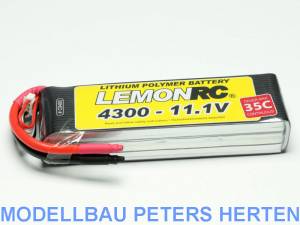 Pichler LiPo Akku LEMONRC 2600 - 11.1V (35C) Abb. 1