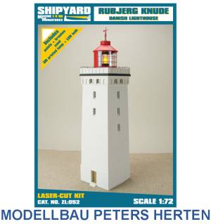 krick Leuchtturm Rubjerg Knude Laser Kartonbausatz - 24692 Abb. 1