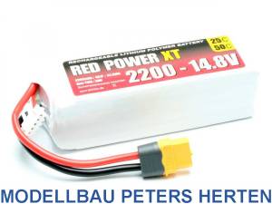 LiPo Akku RED POWER XT 2200 - 14,8V