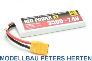 Pichler LiPo Akku RED POWER XT 1300 - 7,4V - 15412 Abb. 1