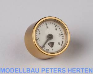 Krick Manometer 23mm Ø M5x0,5 - 22330 Abb. 1
