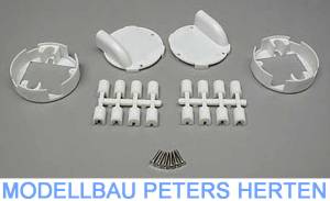Mutliplex Hitec Halter für Flächenmontage für HS-80/81 FP S43 /NES - 118307 Abb. 1
