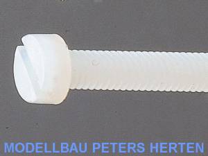 Etter Nylon-Zylinderschraube mit Schlitz (VE=10) Abb. 1