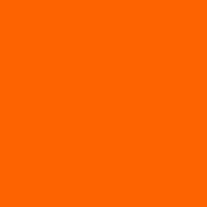 Bügelfolie  Breite 60 cm, Farb-Nr. 64 fluor. rotorange