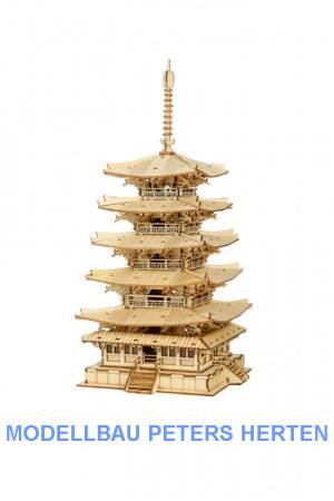 Pagode (Lasercut Holzbausatz)