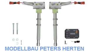 D-Power Phoenix elektrisches Einziehfahrwerk 2-Bein bis 14kg - PHER171 Abb. 1