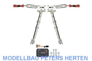 D-Power Phoenix elektrisches Einziehfahrwerk 2-Bein bis 5kg - PHER192 Abb. 1