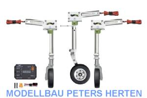 D-Power Phoenix elektrisches Einziehfahrwerk 3-Bein bis 8kg - PHER204 Abb. 1