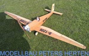 RBCKits Messerschmitt M19 M1:6 1900mm CNC-Bausatz in Holzbauweise Abb. 1