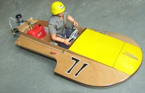 RBCkits Saucy Shingle Rennboot Maßstab 1:5,2 - SAUIHQE099 Abb. 1
