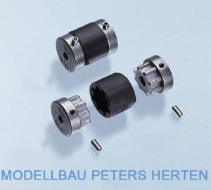 robbe Powergrip Kupplung Hochlastkupplung ø M6/6 mm - 1454