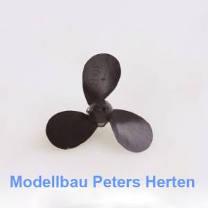 Robbe Schiffsschraube Ø 30 mm rechts 3 Blatt M2 - 1470 Abb. 1
