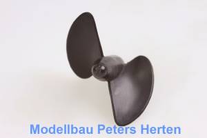 Robbe Schiffsschraube Speed Ø 45 mm rechts 2 Blatt M4 - 1475 Abb. 1