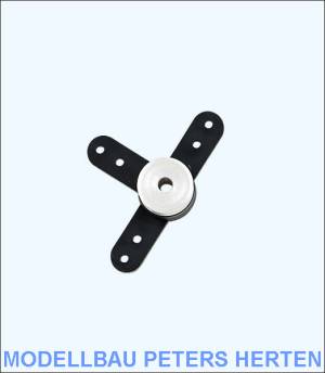 Krick Raboesch Ruderhebel T-Form Nylon I-Ø 6 mm - rb107-43 Abb. 1