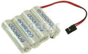 Panasonic eneloop HR-3UTGA-2000 Empfängerakku 4er Reihe - 124006 Abb. 1
