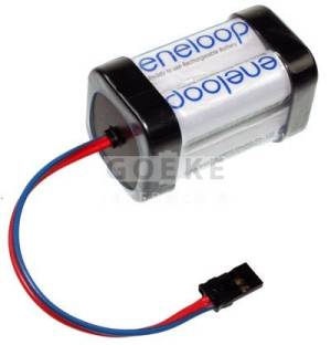 Panasonic eneloop HR-3UTGA-2000 Empfängerakku Würfel - 124007 Abb. 1