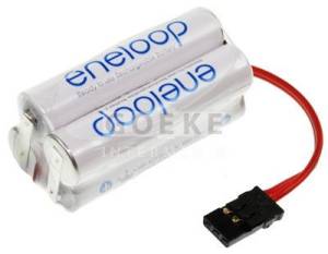 Panasonic eneloop HR-4UTGA-800 Empfängerakku 2x2 Würfe - 124005 abb 1
