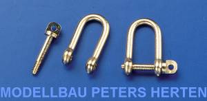 Krick Schäkel schraubbar 5x8 mm M1 (VE=2) - 65462 Abb. 1