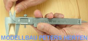Schieblehre 125 mm Metall