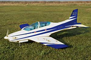 SebArt Hacker PC-21 50E weiss/blau Abb. 1